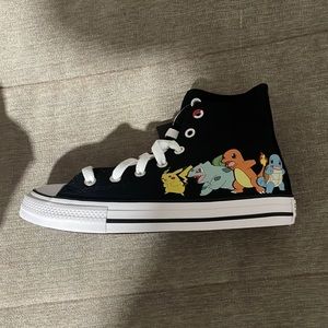 Size 2 Pokémon converse sneakers